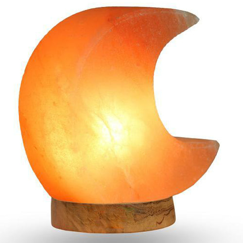 Crescent Moon Salt Lamp