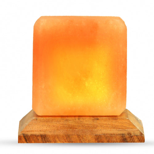 Square Salt Lamp