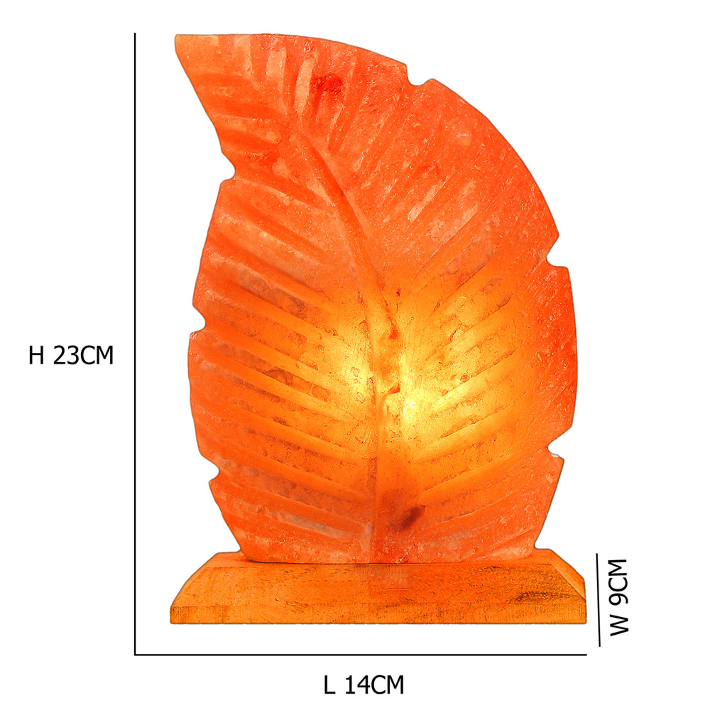 Leaf Salt Lamp