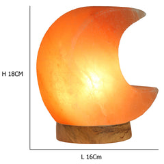 Crescent Moon Salt Lamp