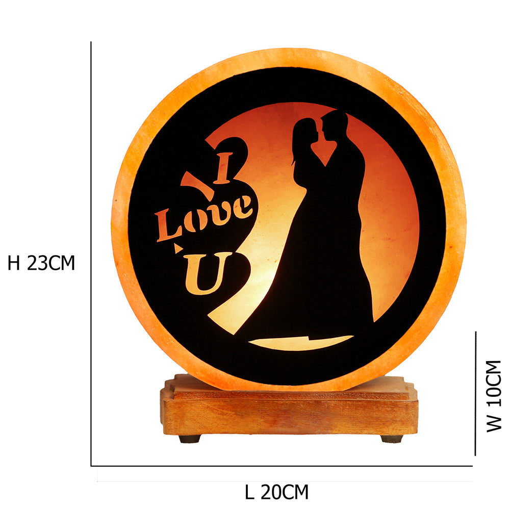 Love Sign Salt Lamp