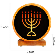 Judaism Sign Salt Lamp