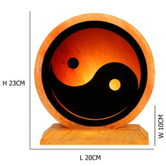 Yin Yang Sign Salt Lamp