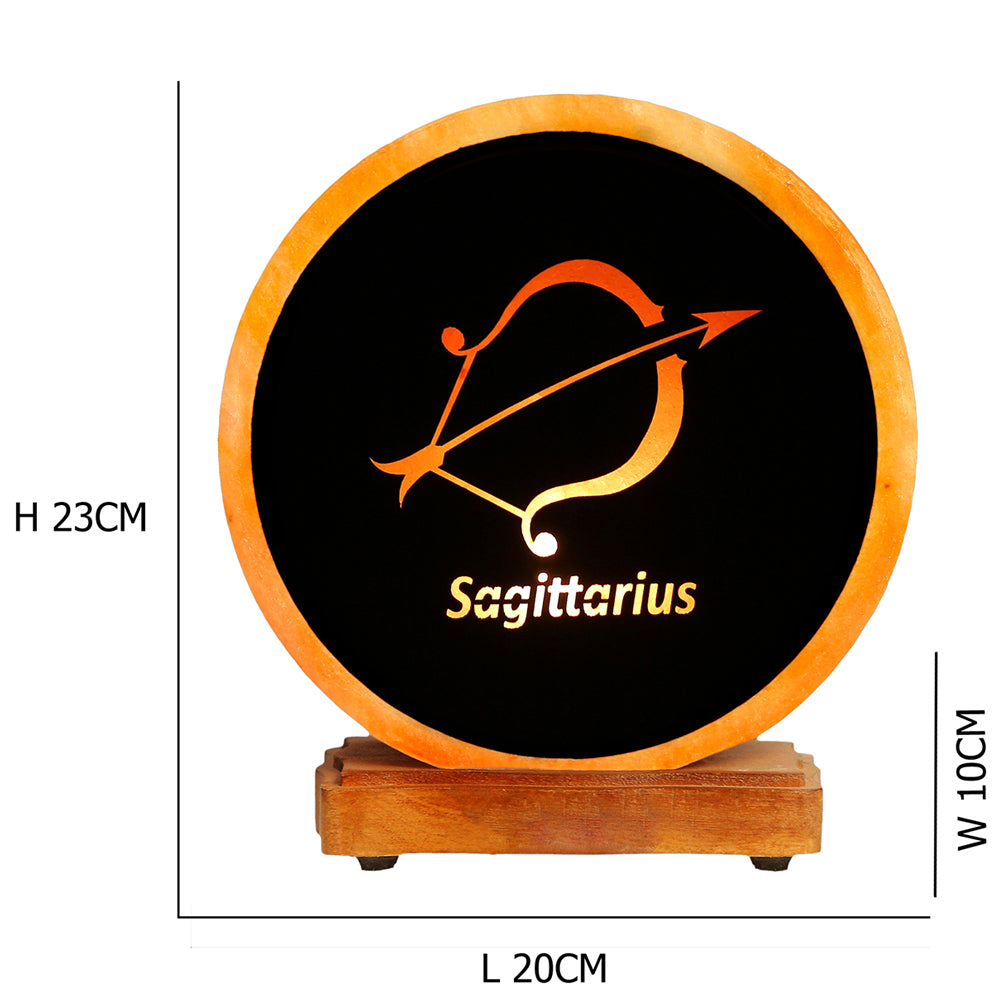 Sagittarius Salt Lamp